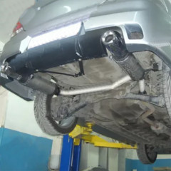 Нижнее крепление заднего бампера &quot;EVO&quot; для Mitsubishi Lancer IX (2003-2009)