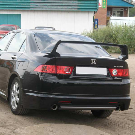 Накладка на задний бампер "Mugen" для Honda Accord (2006-2008) купить недорого с доставкой в Нижний-Новгород