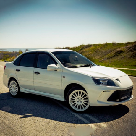 Накладки на пороги "LSD-Флагман" B@3 2190 L@DA Gr@nt@ купить недорого с доставкой в Нижний-Новгород