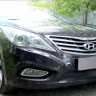 Защита радиатора "Standart" Hyundai Grandeu (2012-2015) чёрная купить недорого с доставкой в Нижний-Новгород