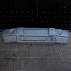 Силовой передний бампер стеклопластиковый для Land Rover Discovery II