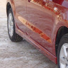 Накладки на пороги для Volkswagen Polo Sedan (2010-2020) купить недорого с доставкой в Нижний-Новгород