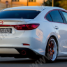 Клыки (накладки) заднего бампера "SkyActivSport" для Mazda 6 (2013-н.в.) купить недорого с доставкой в Нижний-Новгород