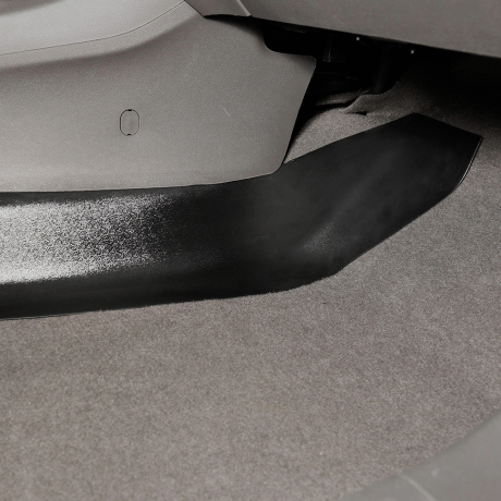 Накладки на ковролин тоннельные передние (2 шт) ЧЕРНЫЕ (ABS) CHEVROLET Cobalt (2019-н.в.) купить недорого с доставкой в Нижний-Новгород