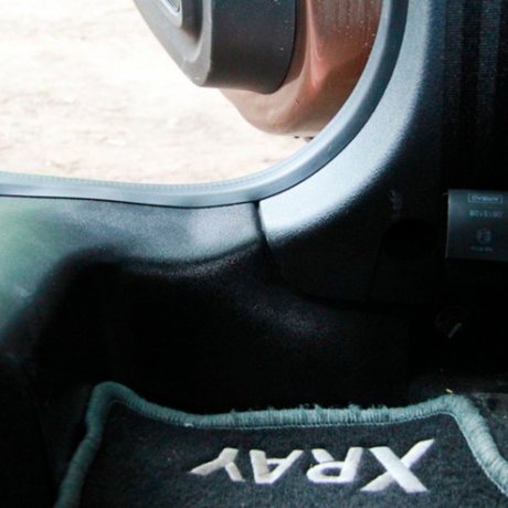 накладки на ковролин задние "артформ" для l@da XR@Y (2016-н.в.) (2 шт.) купить недорого с доставкой в Нижний-Новгород