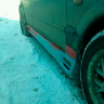 Накладки на пороги с жабрами для Mazda 323 f купить недорого с доставкой в Нижний-Новгород
