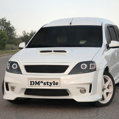 Сетка в бампер "DM style" для L@DA L@ЯGUS (2012-2021) купить недорого с доставкой в Нижний-Новгород