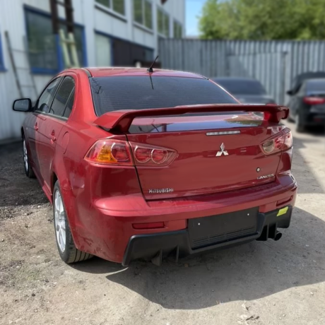 Диффузор "EVO" на задний бампер для Mitsubishi Lancer 10 купить недорого с доставкой в Нижний-Новгород