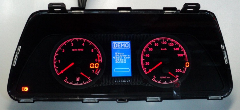 Комбинация приборов "FLASH-X3" для B@3 2110, 2114, 2123 "Chevrolet Niv@" купить недорого с доставкой в Нижний-Новгород