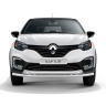 Защита переднего бампера двойная d63/63мм (НПС) RENAULT Kaptur (2016-н.в.) купить недорого с доставкой в Нижний-Новгород