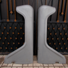 комплект передних крыльев на У@З 3151 "hunter" (стеклопластик)