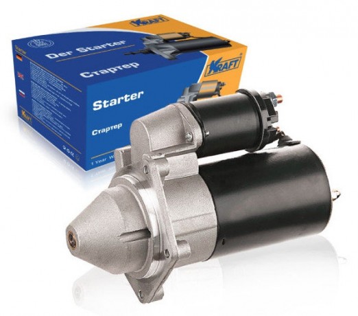 Стартер B@3 2170, 1118 с 16-ти клап. двигателем, Kraft купить недорого с доставкой в Нижний-Новгород