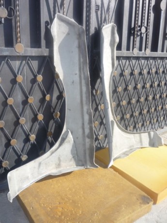 Комплект передних крыльев с жабрами для B@3 2110 (стеклопластик) купить недорого с доставкой в Нижний-Новгород